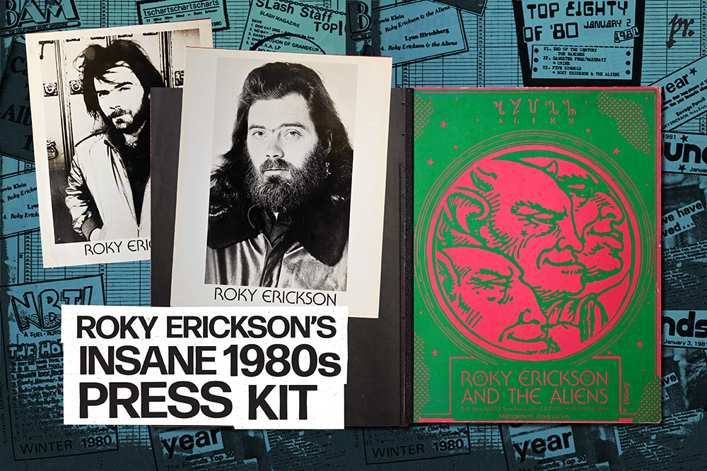 Roky Erickson's Insane 1980s Press Kit